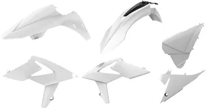 POLISPORT STANDARD ENDURO BODY KIT WHITE