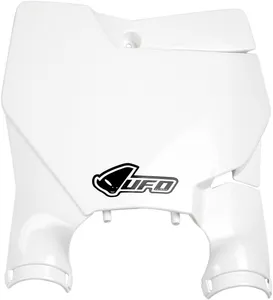 UFO STADIUM FRONT NUMBER PLATE KTM SX/SX-F WHITE