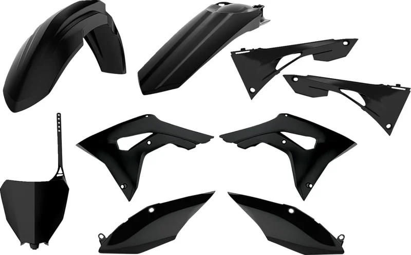 POLISPORT COMPLETE MX BODY KIT BLACK
