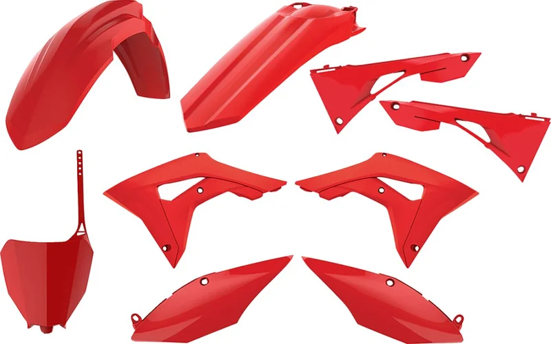 POLISPORT COMPLETE MX BODY KIT RED