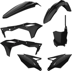 POLISPORT COMPLETE MX BODY KIT BLACK