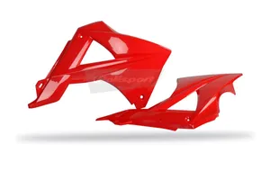 POLISPORT RADIATOR COVERS RED