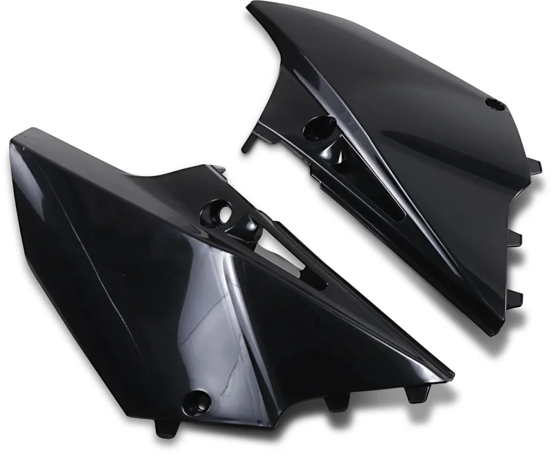 UFO SIDE PANELS YAMAHA YZ125/250 BLACK