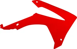 POLISPORT RADIATOR COVERS CRF250 14-17/450 13-16 RED