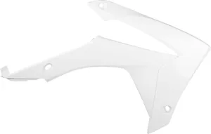 POLISPORT RADIATOR COVER CRF250 14-17/450 13-16 WHITE
