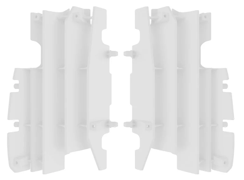 POLISPORT RADIATOR GUARDS WHITE