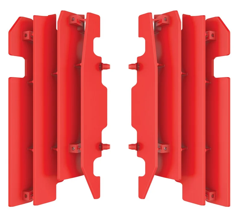 POLISPORT RADIATOR GUARDS RED
