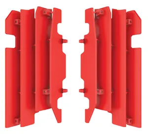 POLISPORT RADIATOR GUARDS RED