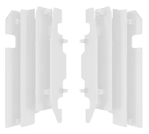 POLISPORT RADIATOR GUARDS WHITE