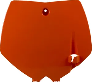 POLISPORT NUMBER PLATE ORANGE