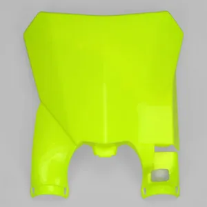 UFO STADIUM FRONT NUMBER PLATE HONDA CRF450R/RX FLUO YELLOW