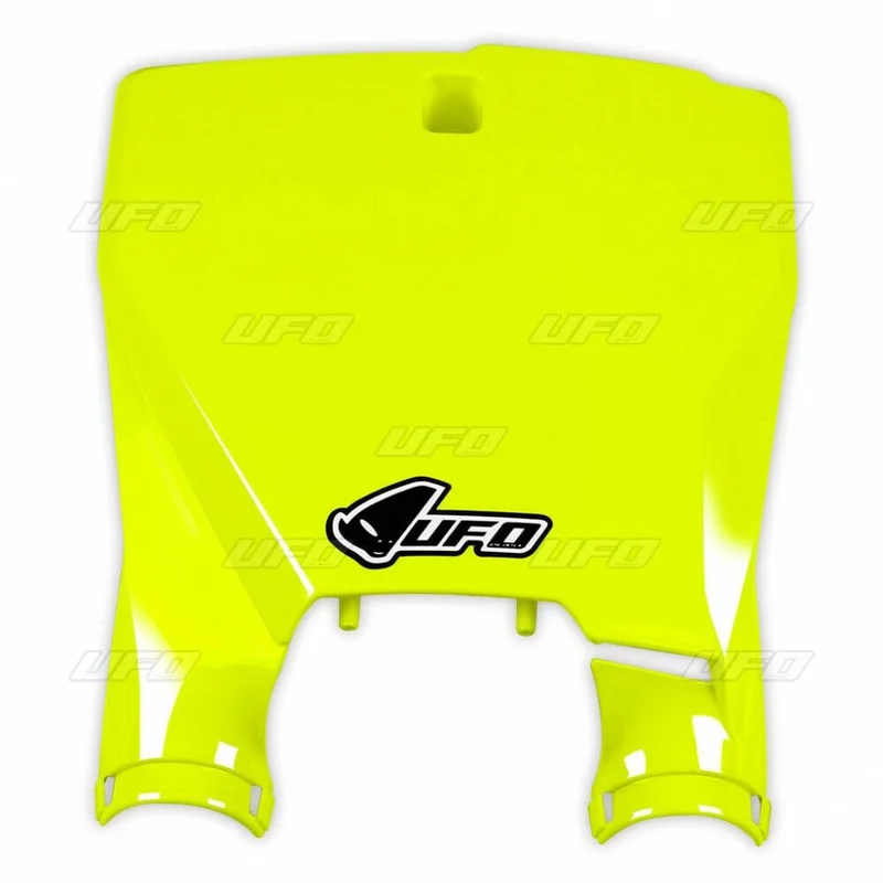 UFO STADIUM FRONT NUMBER PLATE HUSQVARNA FLUO YELLOW