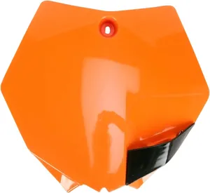 UFO FRONT NUMBER PLATE KTM SX85 FLUO ORANGE