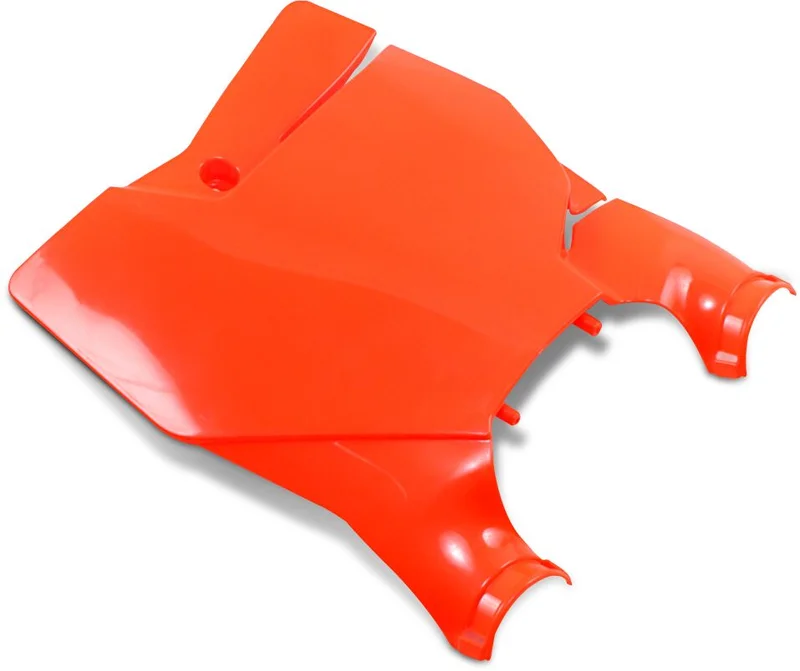 UFO STADIUM NUMBER PLATE FLUO ORANGE