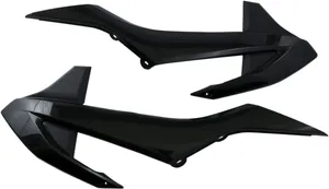 UFO RADIATOR COVERS KTM BLACK