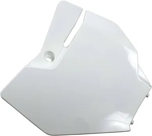 UFO FRONT NUMBER PLATE KTM WHITE