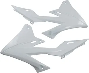 UFO RADIATOR COVERS SUZUKI WHITE