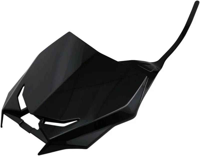 UFO FRONT NUMBER PLATE SUZUKI BLACK