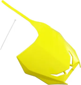UFO FRONT NUMBER PLATE SUZUKI YELLOW