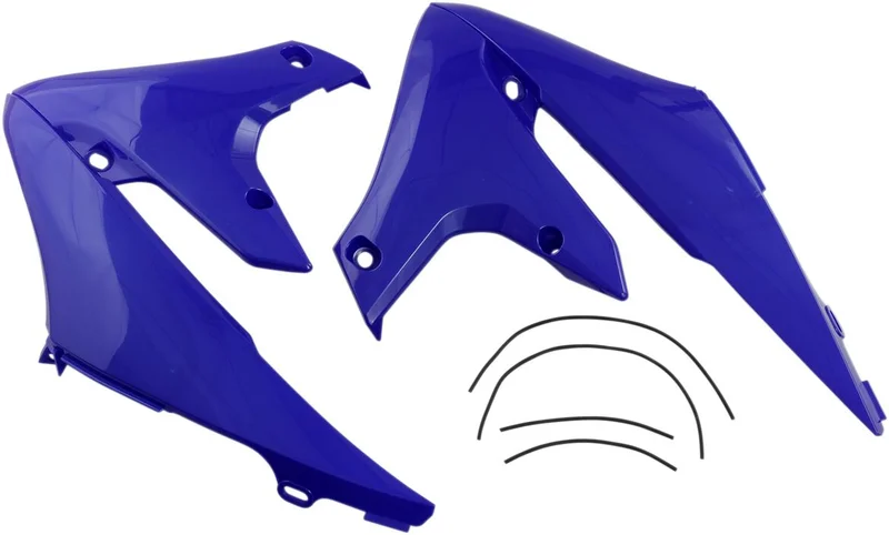 UFO RADIATOR COVERS YAMAHA BLUE