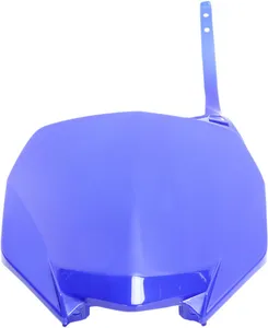 UFO FRONT NUMBER PLATE YAMAHA BLUE