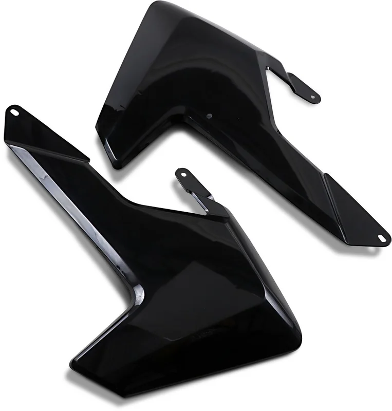 UFO RADIATOR COVERS HUSQVARNA BLACK