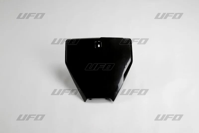 UFO FRONT NUMBER PLATE HUSQVARNA BLACK