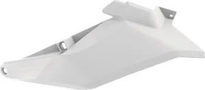 POLISPORT REAR FENDER WITH SIDE PANELS WHITE
