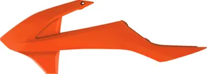 POLISPORT RADIATOR COVERS ORANGE/BLACK