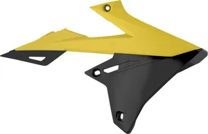 POLISPORT RADIATOR COVERS YELLOW/BLACK