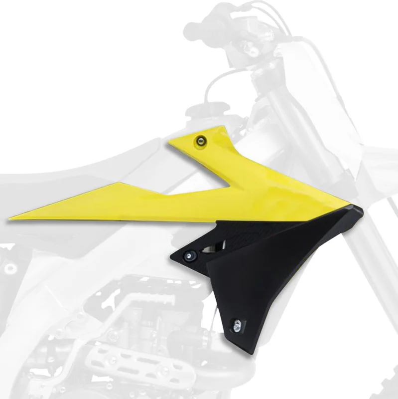 POLISPORT RADIATOR COVERS YELLOW/BLACK