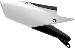 POLISPORT REAR FENDER WITH SIDE PANELS WHITE