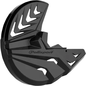 POLISPORT DISC AND BOTTOM FORK PROTECTION BLACK
