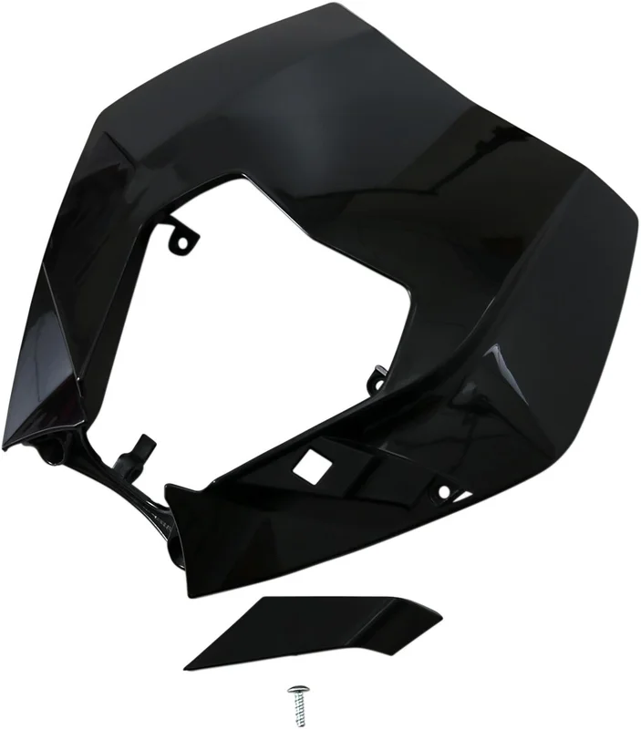 UFO HEADLIGHT PLASTIC KTM BLACK
