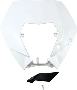 UFO HEADLIGHT PLASTIC KTM WHITE