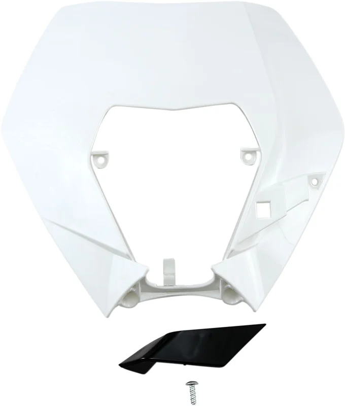 UFO HEADLIGHT PLASTIC KTM WHITE