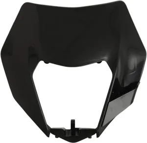 UFO HEADLIGHT PLASTIC BLACK