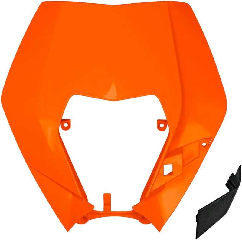 UFO HEADLIGHT PLASTIC ORANGE