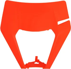 UFO HEADLIGHT PLASTIC FLUO ORANGE
