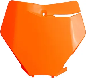UFO FRONT NUMBER PLATE ORANGE