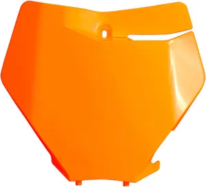 UFO FRONT NUMBER PLATE FLUO ORANGE