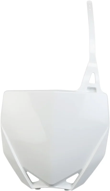 UFO FRONT NUMBER PLATE WHITE