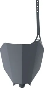 POLISPORT PLATE#FRT CRF 17- GREY