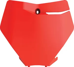 POLISPORT FRONT NUMBER PLATE FOR KTM FLUO ORANGE