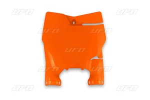 UFO FRONT NUMBER PLATE STADIUM SX85 18- ORANGE