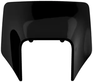 POLISPORT HEADLIGHT MASK FOR HUSQVARNA BLACK