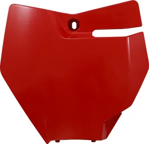 UFO FRONT NUMBER PLATE FOR GASGAS RED