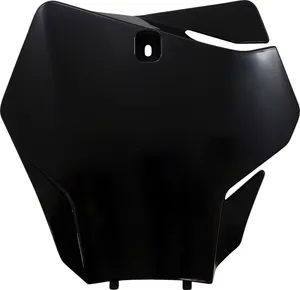 UFO FRONT NUMBER PLATE FOR GASGAS 21- BLACK