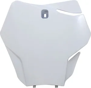 UFO FRONT NUMBER PLATE FOR GASGAS 21- WHITE
