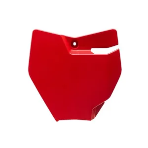 POLISPORT FRONT NUMBER PLATE MC65 21- RED